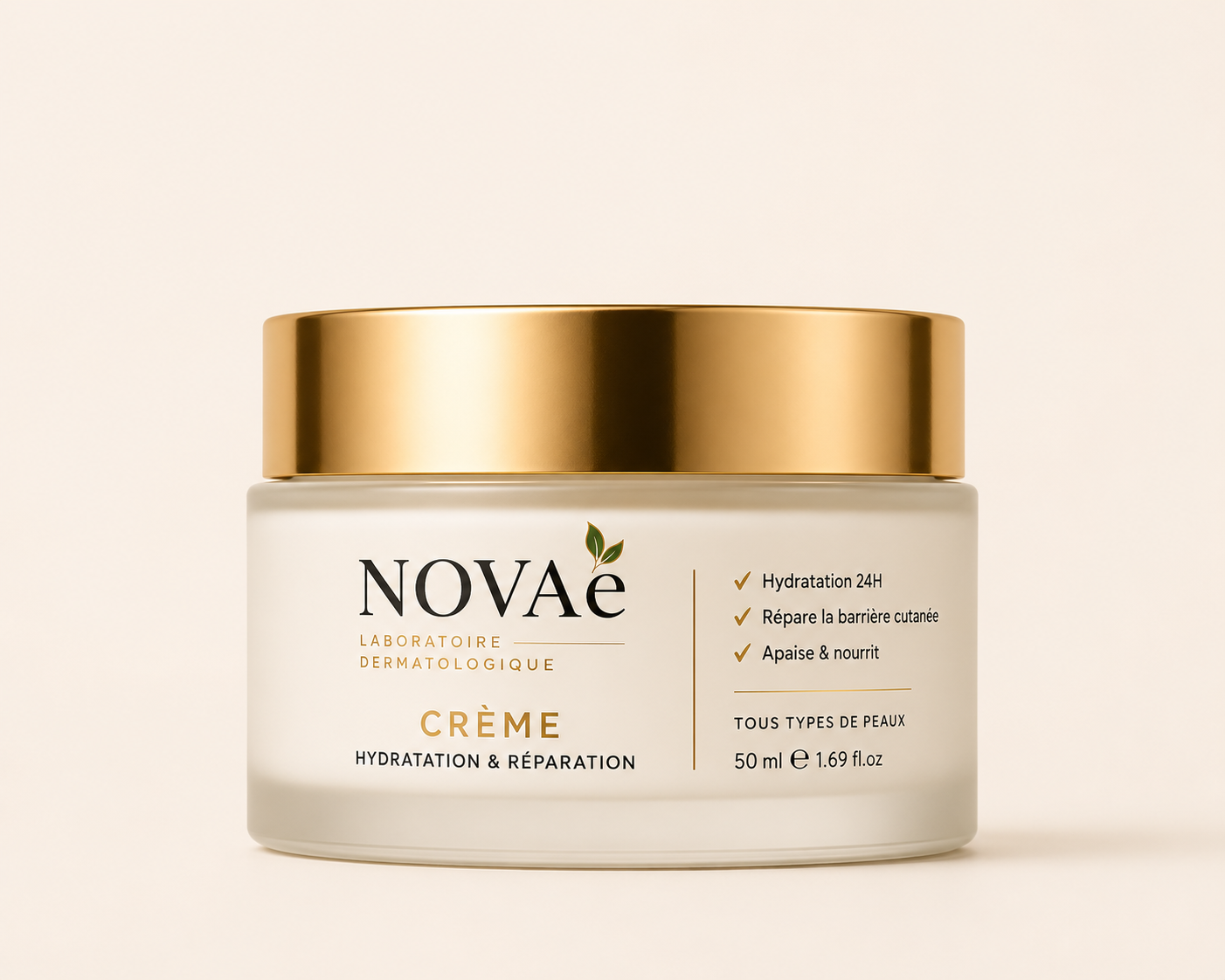 NOVAeskin glow routine - Vitamin C Serum and Hydrating Cream