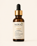 NOVAeskin glow routine - Vitamin C Serum and Hydrating Cream
